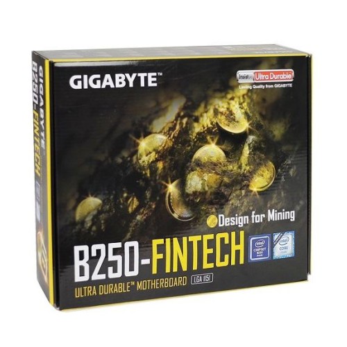 Материнская плата 1151 B250 Gigabyte B250-FINTECH