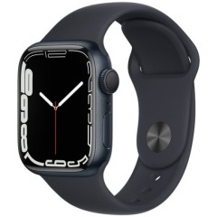 Apple Watch 7 45mm in Midnight color MKN53HB/A