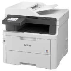 Brother MFC-L3760CDW Wi-Fi Color Laser Multifunction Printer with Scanner, Copier and Fax — White