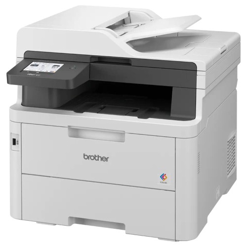 Brother MFC-L3760CDW Wi-Fi Color Laser Multifunction Printer with Scanner, Copier and Fax — White
