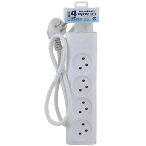 Power Strip 4 Outlets 3 Meters Semicon