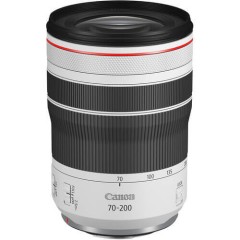 עדשת Canon RF 70-200mm F4L IS USM למצלמות עם תושבת Canon RF — לבן