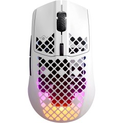 עכבר גיימינג לבן Steelseries Aerox 3 Wireless Gaming Mouse White