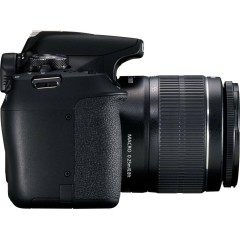 Canon EOS 2000D DSLR Digital Camera + EF-S 18-55mm F3.5-5.6 IS II Lens + Carrying Case + 16GB SD Memory Card — Black