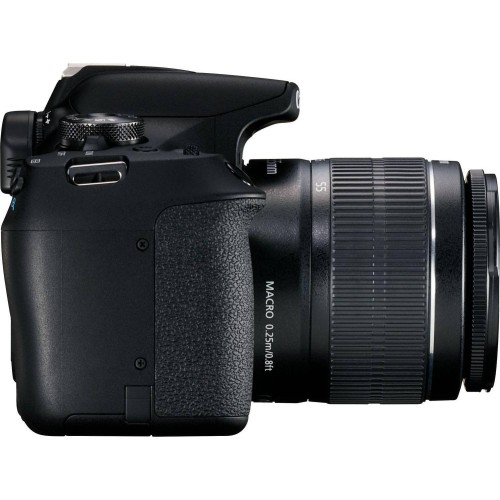Canon EOS 2000D DSLR Digital Camera + EF-S 18-55mm F3.5-5.6 IS II Lens + Carrying Case + 16GB SD Memory Card — Black