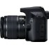 Canon EOS 2000D DSLR Digital Camera + EF-S 18-55mm F3.5-5.6 IS II Lens + Carrying Case + 16GB SD Memory Card — Black