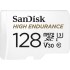 SanDisk Max Endurance Micro SDHC memory card with a capacity of 128GB