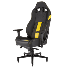 Игровое кресло CORSAIR T2 ROAD WARRIOR премиум класса, желтого цвета
