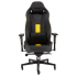 Gaming chair premium CORSAIR T2 ROAD WARRIOR yellow color.