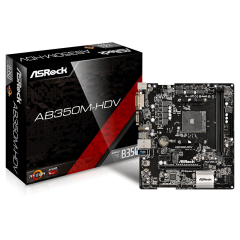 Материнская плата AM4 B450 Asrock HDV Micro