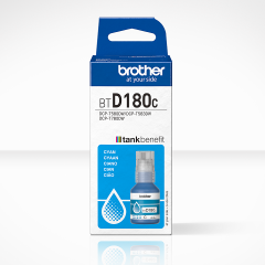 Brother BTD180C Original Cyan Ink for DCP-T580DW / DCP-T583DW / DCP-T780DW