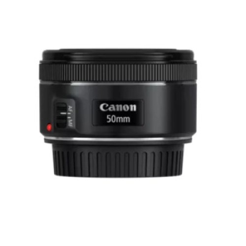 Canon EF 50mm F1.8 STM Lens for Canon EF Mount Cameras — Black