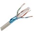 Кабель CAT6 23AWG жесткий экранированный 100 метров CCAG