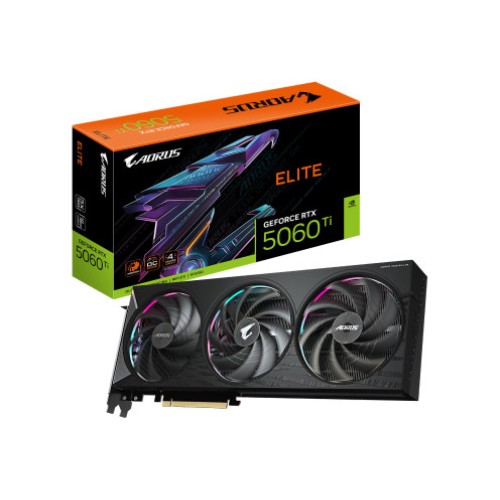 GIGABYTE AORUS GEFORCE RTX 5060 TI ELITE 16G GV-N506TAORUS E-16GD Graphics Card
