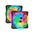 סט מאווררים CORSAIR iCUE QL140 ‏140 מ״מ RGB PWM (2 יח׳)
