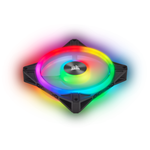 סט מאווררים CORSAIR iCUE QL140 ‏140 מ״מ RGB PWM (2 יח׳)