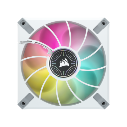Fan CORSAIR iCUE ML140 RGB ELITE PREMIUM 140 mm PWM white