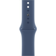 Apple Watch Series 10 GPS 42mm + Cellular in Silver Aluminium with Denim Sport Band S/M (2024)
