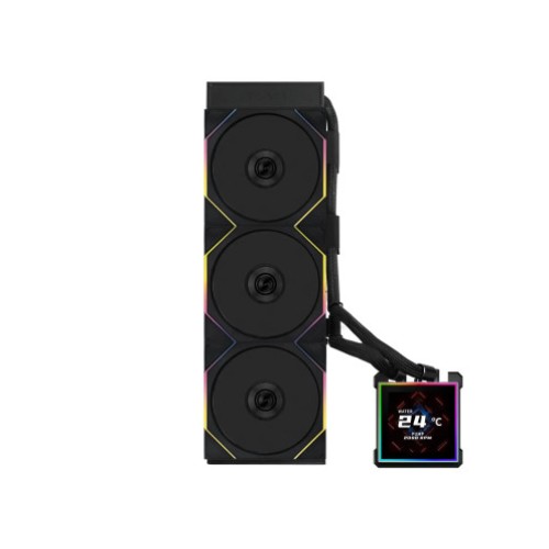 קירור למעבד LIAN-LI HYDROSHIFT II LCD-S 360TL BLACK