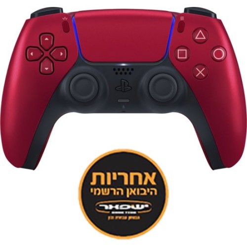 בקר משחק אלחוטי סוני פלייסטיישן דואלסנס Sony PlayStation DualSense עבור PS5 צבע אדום מטאלי