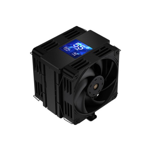 COOLLEO P70 LCD BK Black CPU Cooler