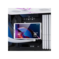 Система жидкостного охлаждения COOLLEO Ice Apex Vision Pro 360 White