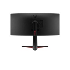 מסך גיימינג קעור LG UltraGear 34" QHD 160Hz HDMI DP — שחור