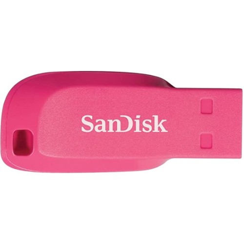 SanDisk Cruzer Blade USB портативная память с емкостью 16ГБ — розового цвета