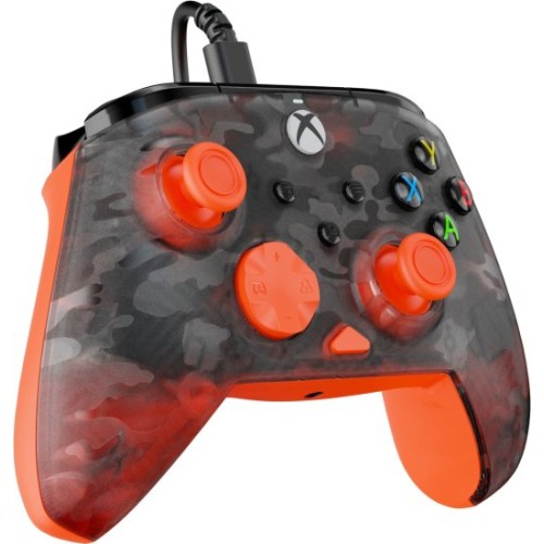 Rematch Core Xbox Gaming Controller — Camo Orange