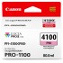 מחסנית דיו מג'נטה פוטו מקורית Canon PFI-4100PM למדפסת Canon imagePROGRAF PRO-1100