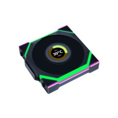 Fan LIAN-LI UNI SL Wireless LCD 120 mm black