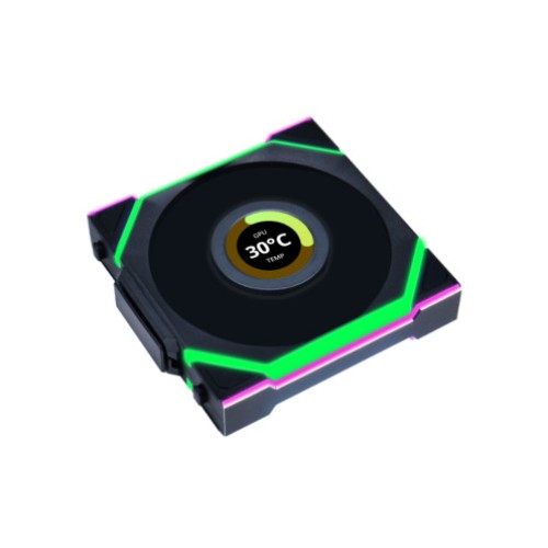 Fan LIAN-LI UNI SL Wireless LCD 120 mm black