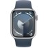 Smartwatch Apple Watch Series-9 GPS + Cellular 41mm with Storm Blue Sport Band in size S/M