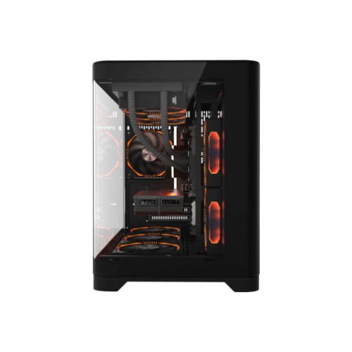1STPLAYER UV6 3x AR RGB Fans Black Case