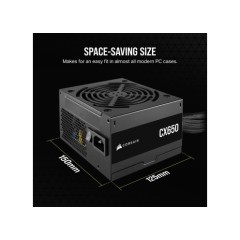 Блок питания CORSAIR CX650 650W 80+ Bronze