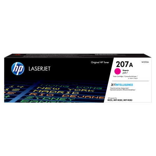 Original HP 207A Magenta Toner Cartridge for HP Color LaserJet Pro Printers