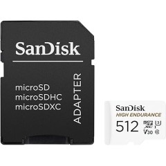 SanDisk High Endurance Micro SDXC карта памяти с емкостью 512ГБ