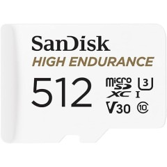 SanDisk High Endurance Micro SDXC карта памяти с емкостью 512ГБ