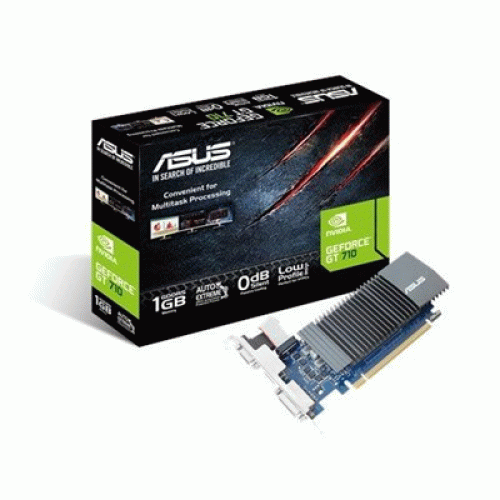 כרטיס מסך זול Nvidia GT 710 1GB ASUS GT710-SL-1GD5-BRK