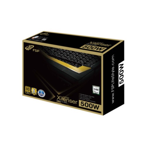 Power Supply FSP AURUM XILENSER 500W FANLESS 80+ GOLD PFC