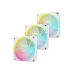 Стартовый комплект вентиляторов CORSAIR iCUE LINK LX120 RGB 120 мм PWM белый (3 шт.)