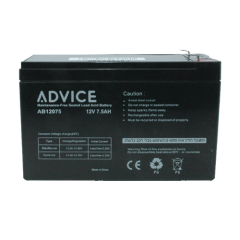 Аккумулятор для ИБП Advees Advice 12V 7.5AH