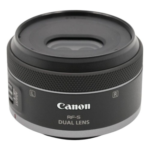 עדשת Canon RF-S 7.8mm F4 STM Dual Lens למצלמות עם תושבת Canon RF-S — שחור