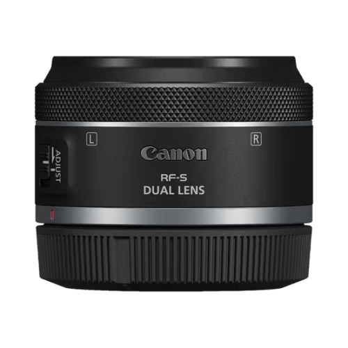 עדשת Canon RF-S 7.8mm F4 STM Dual Lens למצלמות עם תושבת Canon RF-S — שחור