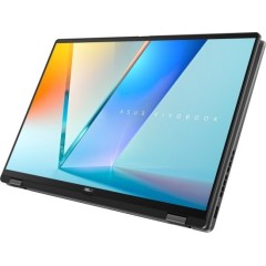 מחשב נייד אסוס Asus Vivobook S 16 Flip 16" i5-226V 16GB 512GB – (אפור) Matte Gray (Win 11 Home)
