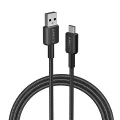 Anker 322 USB-A to USB-C Charging & Data Cable 1.8m — Black