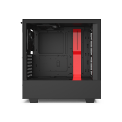 Computer Case NZXT H510I MATTE BLACK-RED