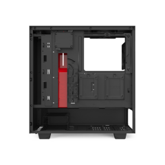 Computer Case NZXT H510I MATTE BLACK-RED