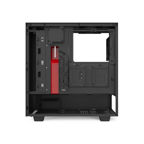 Computer Case NZXT H510I MATTE BLACK-RED