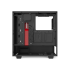 Computer Case NZXT H510I MATTE BLACK-RED